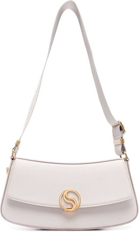 Stella McCartney S-Wave schoudertas Beige