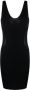 Stella McCartney Mini-jurk met diepe ronde hals Zwart - Thumbnail 1