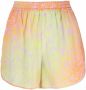 Stella McCartney Shorts met tekst Geel - Thumbnail 1