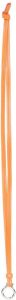 Stella McCartney Sleutelhanger met gegraveerd logo Oranje
