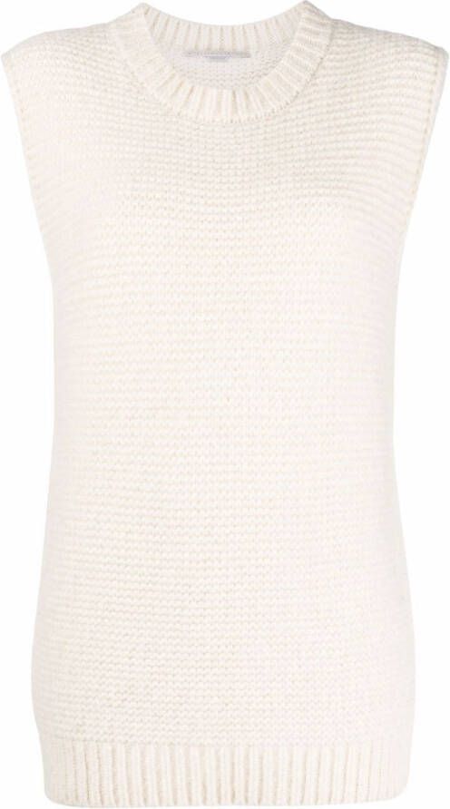 Stella McCartney Spencer met ronde hals Wit