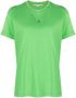 Stella McCartney T-shirt met geborduurde ster Groen - Thumbnail 1