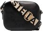 Stella McCartney Stella mini-crossbodytas met logo Zwart - Thumbnail 1
