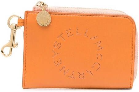 Stella McCartney Stella portemonnee met logo Oranje