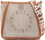 Stella McCartney Stella schoudertas met geborduurd logo Beige - Thumbnail 1