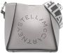 Stella McCartney Stella schoudertas met logo Grijs - Thumbnail 1
