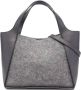Stella McCartney Stella shopper met logo Grijs - Thumbnail 1