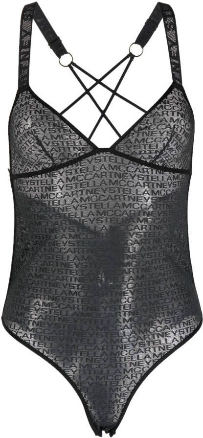 Stella McCartney Stretch body Zwart