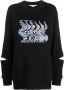 Stella McCartney Sweater met logo Zwart - Thumbnail 1