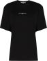 Stella McCartney T-shirt met logoprint Zwart - Thumbnail 1