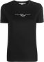 Stella McCartney T-shirt met logoprint Zwart - Thumbnail 1