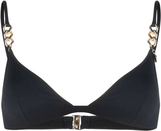 Stella McCartney Triangel bikinitop Zwart