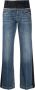 Stella McCartney Tweekleurige jeans Blauw - Thumbnail 1