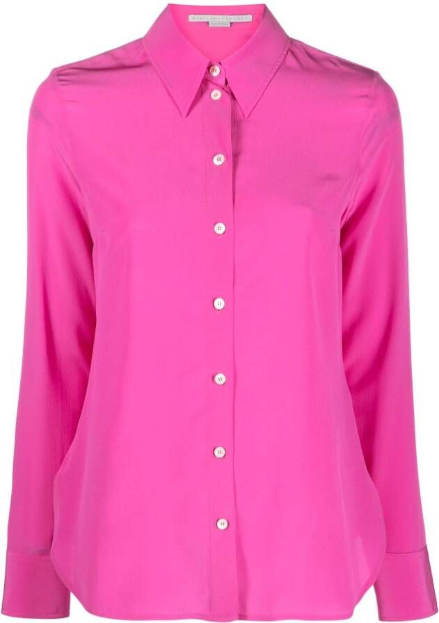 Stella McCartney Zijden blouse Roze