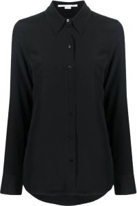 Stella McCartney Zijden blouse Zwart