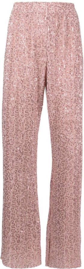 Stine Goya Broek met pailletten Roze