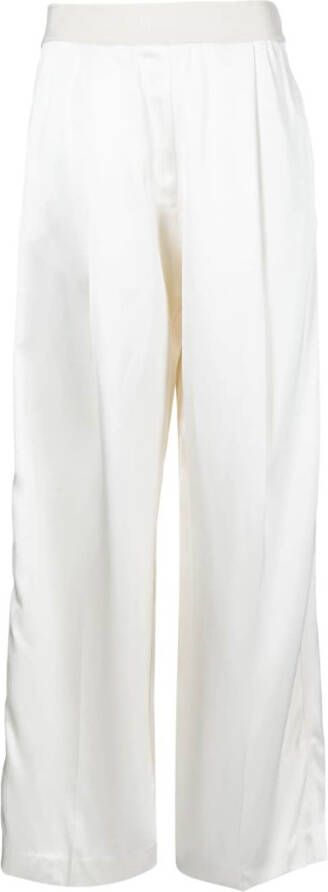 Stine Goya Broek met wijde pijpen Wit