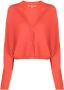 Stine Goya Button-down vest Rood - Thumbnail 1