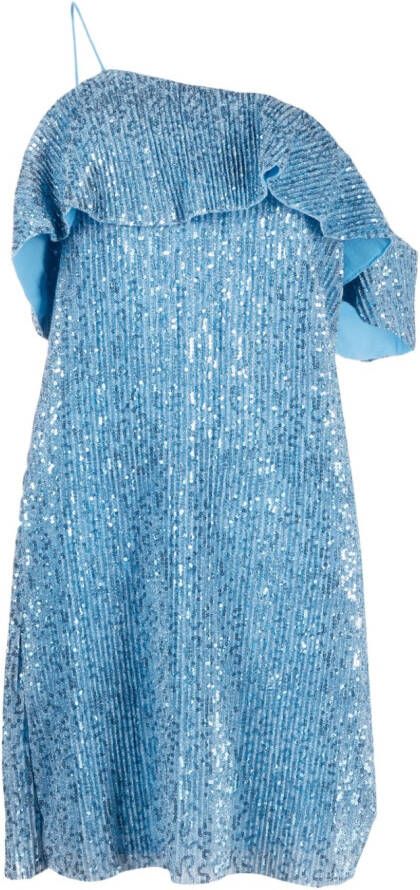 Stine Goya Mini-jurk met pailletten Blauw
