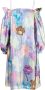 Stine Goya Jurk met bloemenprint Blauw - Thumbnail 1