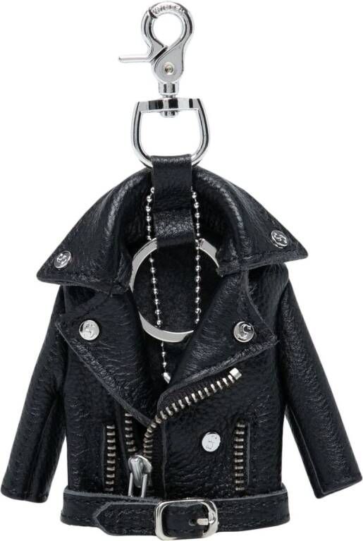 Stolen Girlfriends Club Leren sleutelhanger Zwart