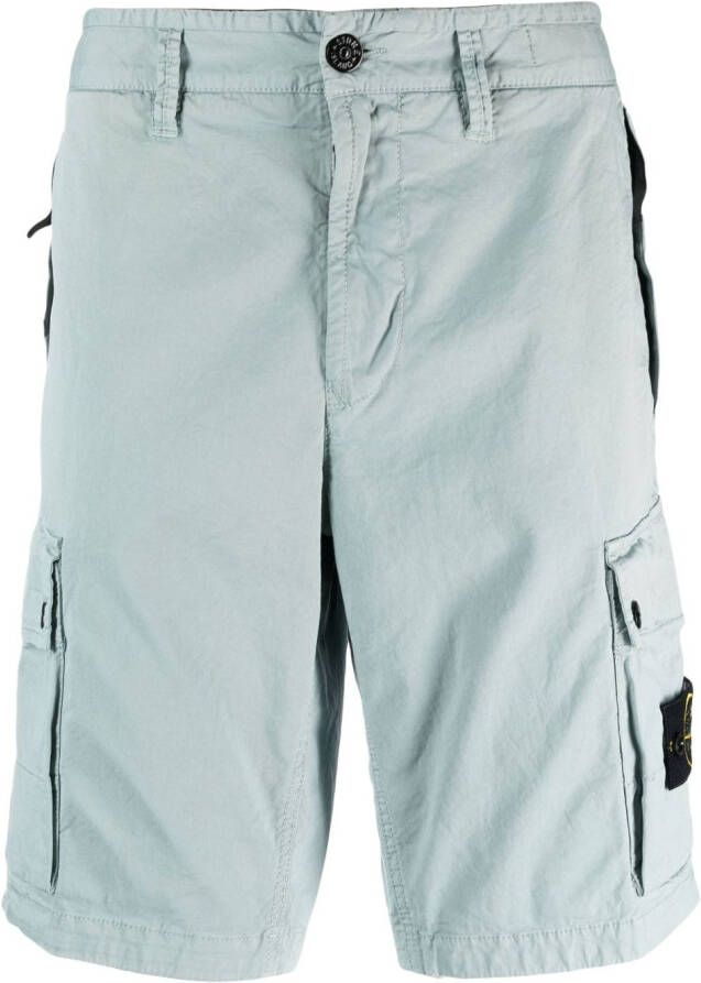 Stone Island Bermuda shorts met trekkoord Grijs