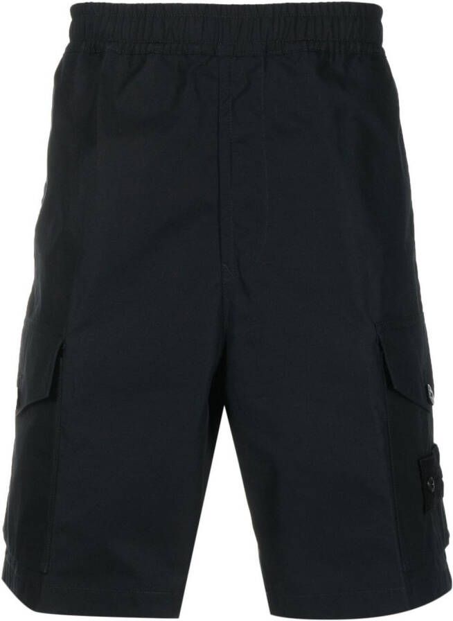 Stone Island Cargo shorts Zwart