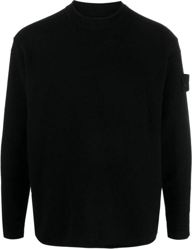 Stone Island Wollen trui Zwart