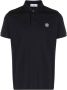 Stone Island Poloshirt met geborduurd logo Blauw - Thumbnail 1