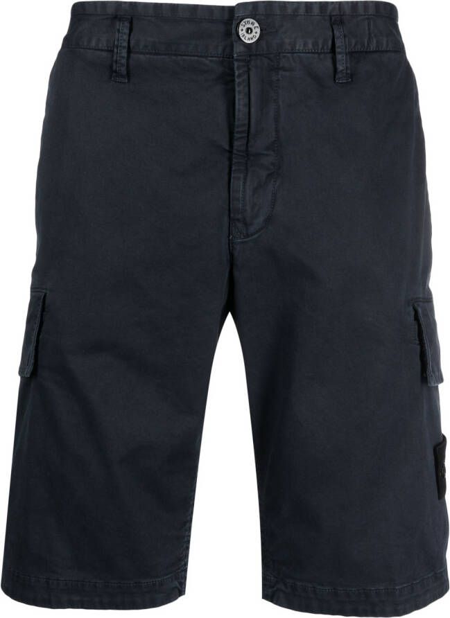 Stone Island Cargo shorts Blauw