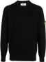 Stone Island Sweater met ronde hals Zwart - Thumbnail 1