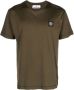 Stone Island T-shirt met Compass-logopatch Groen - Thumbnail 1