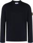 Stone Island Trui met Compass-logopatch Blauw - Thumbnail 1