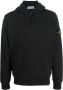 Stone Island Hoodie met Compass-logopatch Zwart - Thumbnail 1