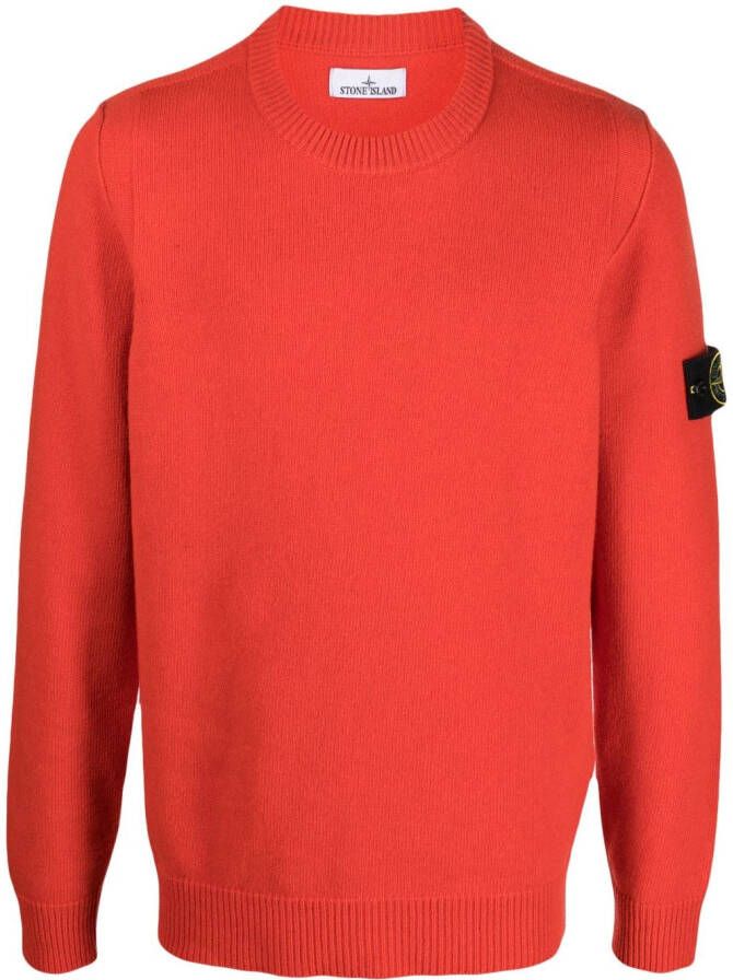 Rode stone island trui sales