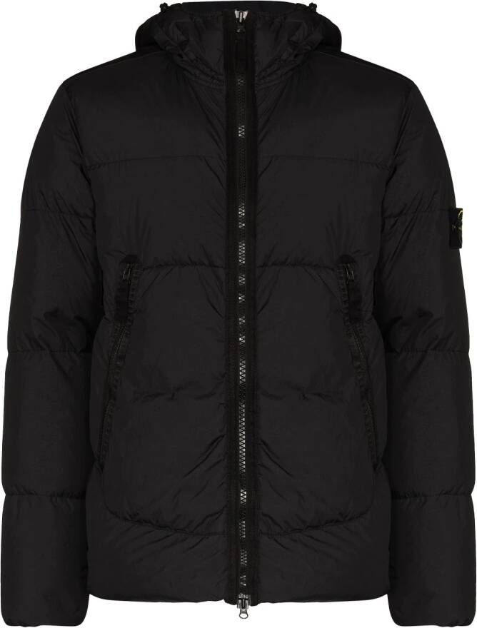 Stone Island Donsjack Zwart