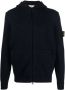 Stone Island Hoodie met rits Blauw - Thumbnail 1