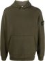 Stone Island Hoodie met logopatch Groen - Thumbnail 1