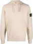 Stone Island Hoodie met patch Beige - Thumbnail 1