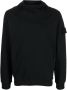 Stone Island Hoodie met patch Zwart - Thumbnail 1