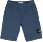 Stone Island Junior Cargo shorts Blauw - Thumbnail 1