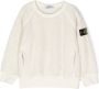 Stone Island Junior Sweater met patch Beige - Thumbnail 1