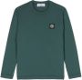 Stone Island Junior T-shirt met Compass-logopatch Groen - Thumbnail 1