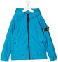 Stone Island Junior Jack met logopatch Blauw - Thumbnail 1