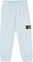 Stone Island Junior Katoenen trainingsbroek Blauw - Thumbnail 1
