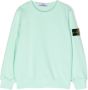 Stone Island Junior Sweater met logopatch Groen - Thumbnail 1
