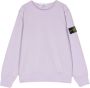 Stone Island Junior Sweater met logopatch Paars - Thumbnail 1