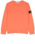 Stone Island Junior Sweater met logopatch Oranje - Thumbnail 1