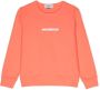 Stone Island Junior Sweater met logo-reliëf Oranje - Thumbnail 1