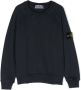 Stone Island Junior Sweater met logopatch Blauw - Thumbnail 1